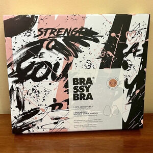 Brassybra| C-D Vanilla Nude Boutique Bra Tape for Strapless Wedding Evening NEW